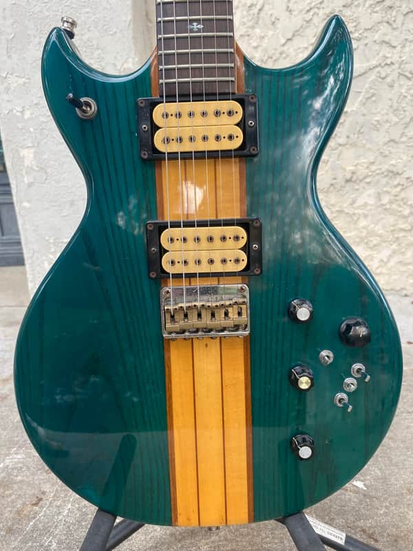 Matsumoku Skylark delux model 857-2588 made in Japan 1981- Transparent green image 1