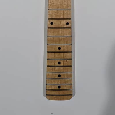 Unknown Stratocaster Neck 2010s - Maple with Seafoam Pegface image 1