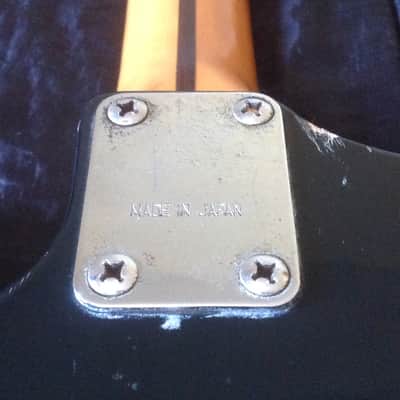 Hisonus Stratocaster ST-550 1975 - 1976 Black image 9