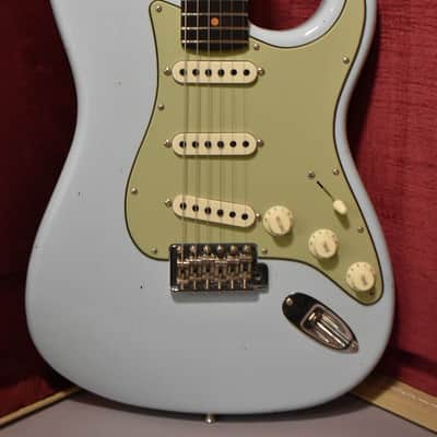 2024 Fender Custom Shop GT11 Stratocaster Journeyman Relic Sonic Blue w/OHSC image 2