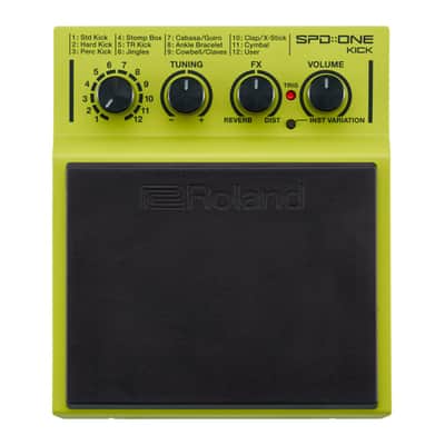Roland SPD-One Kick Percussion Electronic Drum Pad w/22 Onboard Sounds Bundle image 2
