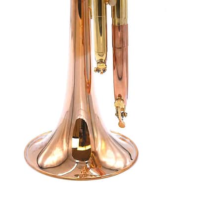 Bell Trumpets BT9-345-370C Trumpet in Raw Brass image 5