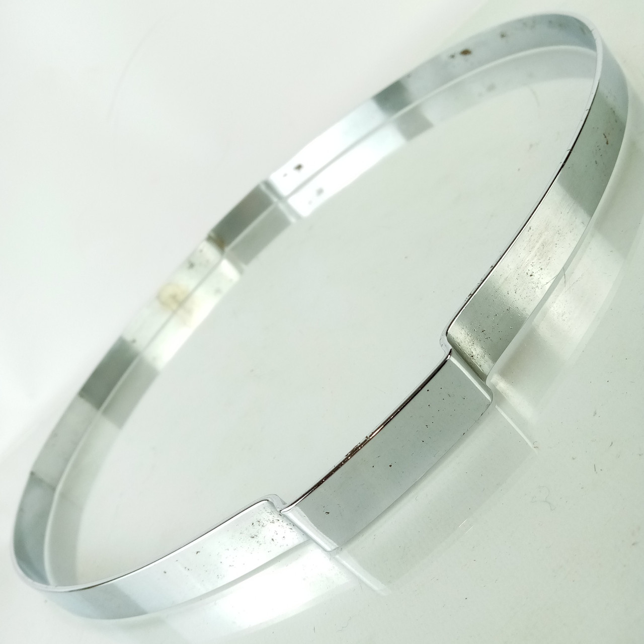 Slingerland 14" COB Straight Stick-Chopper Chrome Snare Drum Resonant Rim/Hoop — main photograph
