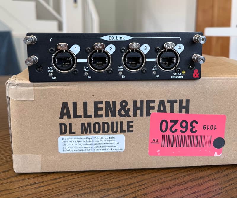 Allen & Heath DX Link dLive Networking Card image 1