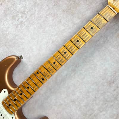 Fender Custom Shop 1956 Stratocaster Relic 2008 - Copper Metallic image 9