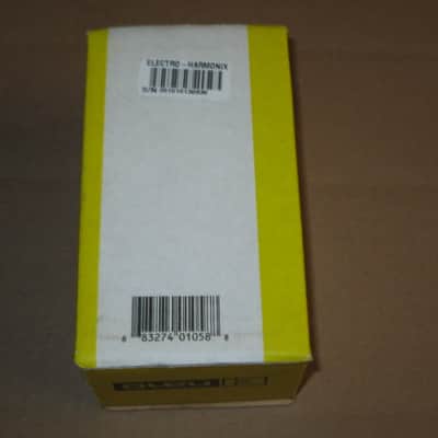 lightly handled Electro-Harmonix EMPTY CARDBOARD BOX & orig Owner's Manual & Warranty / Registration paperwork ONLY for Nano LPB-1 Linear Power Booster (NO pedal) from 2010s, specifically 2015 image 5