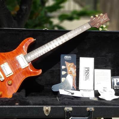 PRS 2003 McCarty Brazilian SIGNED | Orange | Quilted 10 TOP | Brazilian Rosewood | #193/500 | YouTube Video image 3