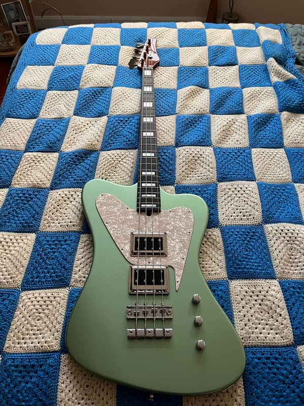 Mike Lull T4 Oversized Body Custom 2024 - Green image 1