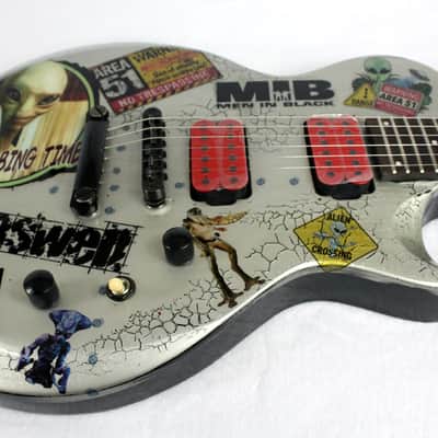 Custom Painted, Upgraded and Relic'ed ESP LTD EC-10 Electric Guitar image 10
