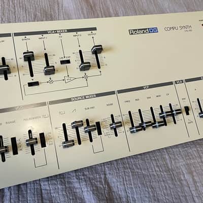 Roland CMU 810 Compu Synth Vintage Analog Desktop 1980 - White image 2