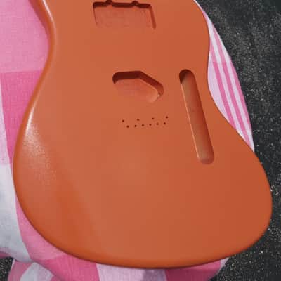 Warmoth Jazzcaster BODY project, parts. Tele - Jazzmaster hybrid image 6