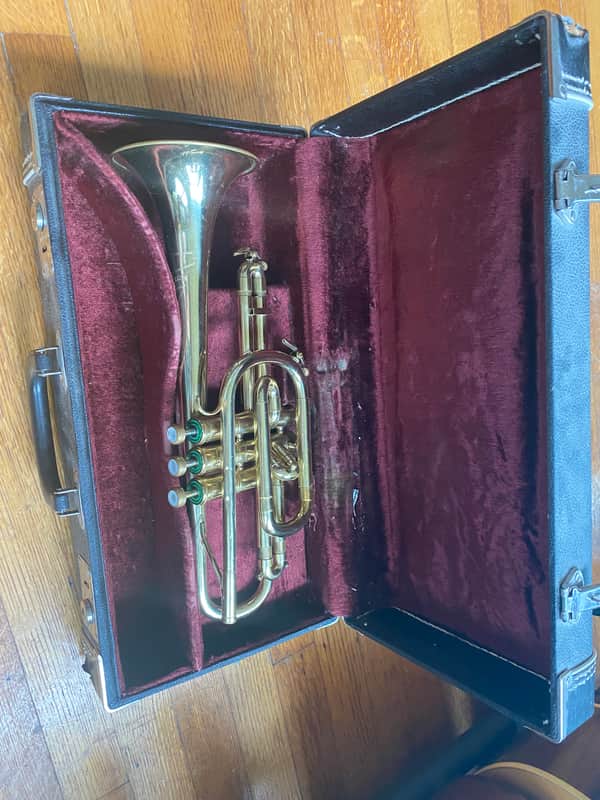 Majestic Brand Cornet (trumpet) 1950s - nice player
