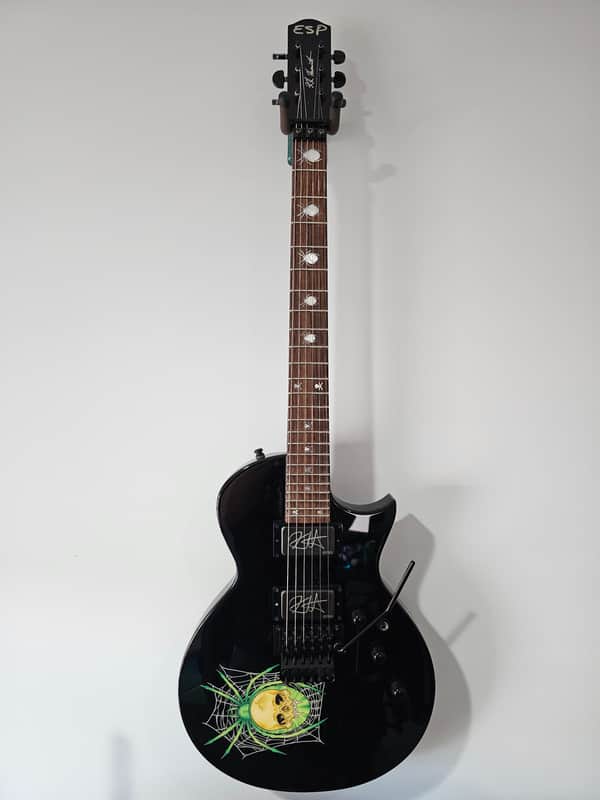 ESP 30th Anniversary KH-3 Spider Electric Guitar - Black With Spider Graphic