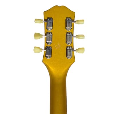 Epiphone Es 335 Traditional Pro Metallic Gold image 6