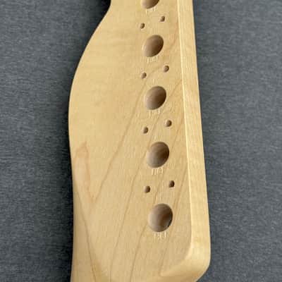 American Fender Telecaster Flamed 1-piece Maple Neck Standard Thin by Warmoth USA w/ Fender locking tuners image 13