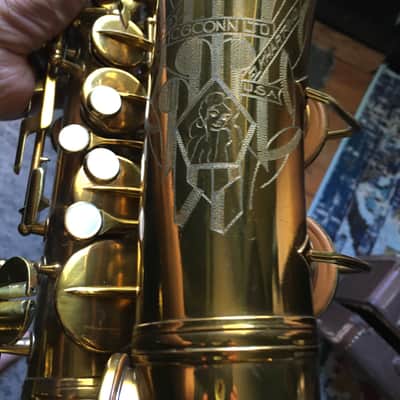 SUMMER DEAL CONN SAXOPHONE 6M VIII MATCHING VII NECK 1941 NAKED LADY ORIGNAL FINISH SWEET ORIGINAL CASE RECENTLY SERVICED DID NOT NEED ANYTHING PLAY TESTED image 18