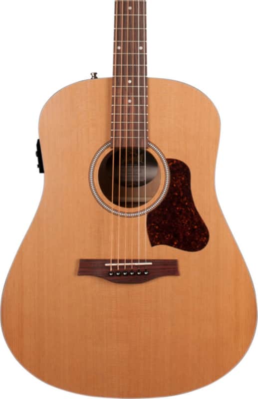 Seagull S6 Original Slim Presys II Dreadnought Acoustic-Electric Guitar, Solid Cedar Top image 1