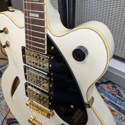 Gretsch G2627TG Streamliner Center Block 3-Pickup 2020 - 2021 - White image 13