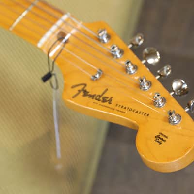 Minty! 2023 Fender American Vintage II '57 Stratocaster Electric Guitar Sunburst + COA OHSC image 12