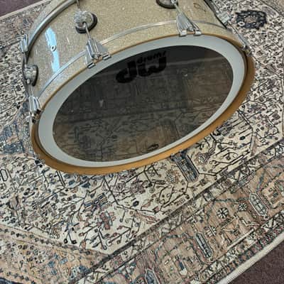 DW 24x7" Bass Drum - Broken Glass image 7