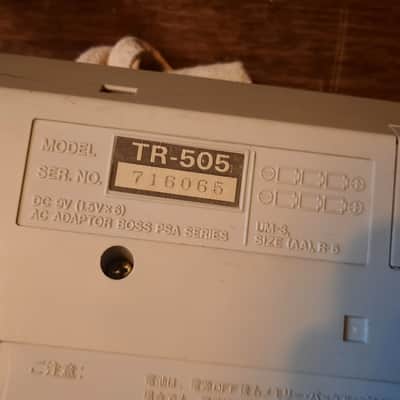 Roland TR-505 Rhythm Composer 1986 - 1990 - White image 10