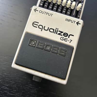 Boss GE-7 Equalizer 1982 MIJ - Black Label Japan Analog Vintage EQ image 1