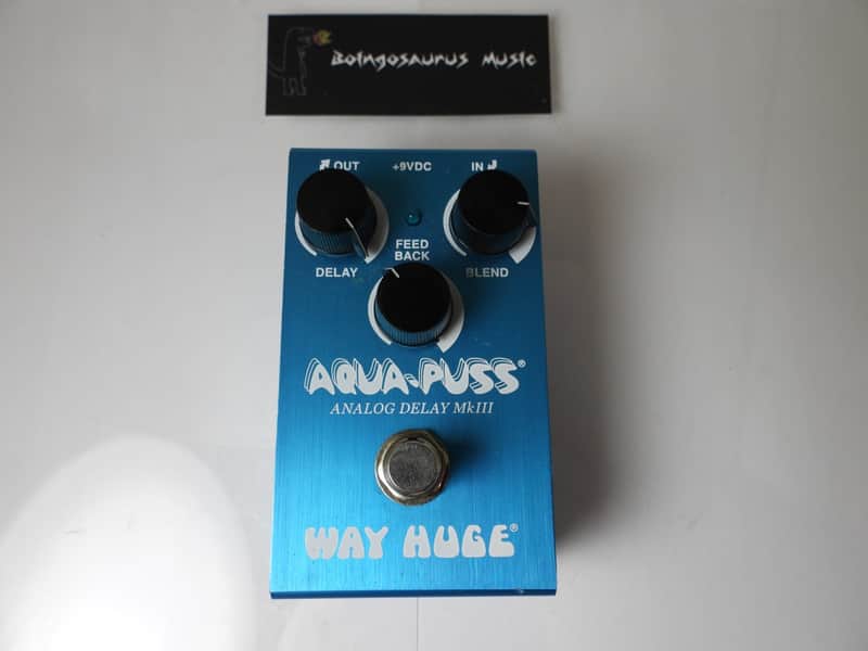 Way Huge WM71 Aqua Puss MKIII Smalls Delay Echo Effects Pedal Free USA Shipping image 1