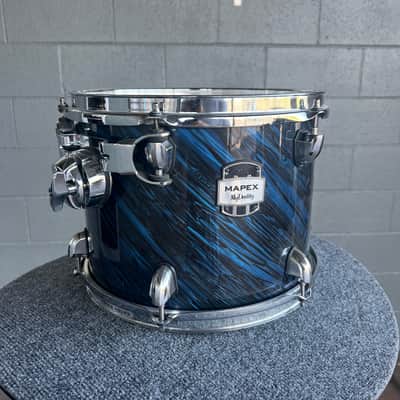 Mapex MyDentity Maple Series 8x12"Rack Tom in Blue Swirl image 2