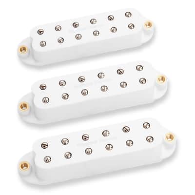 Seymour Duncan 11208-22-W Little '59 Strat pickup set - white 2-Day Delivery image 1