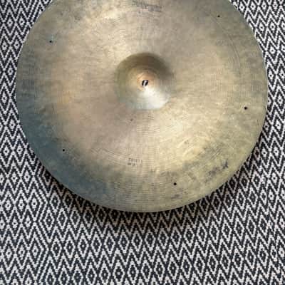 Vintage 22" K. Zildjian Intermediate Stamp Ride Cymbal 2643g Tony Williams image 2