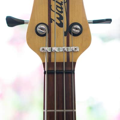 Wal Mk3 American Walnut Facings, Mahogany Core, Indian Rosewood Fretboard, Electric Bass Guitar image 5