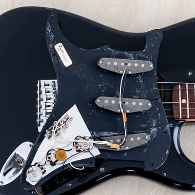 1979 Fender Stratocaster Vintage Electric Guitar Black, 100% Original w/ Case image 18