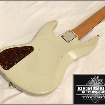 Valenti 5 String PJ5 (#083) Faded Mint Green image 4