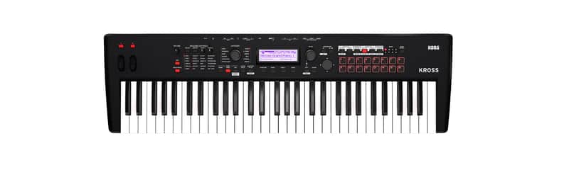 Korg KROSS 2 61-MB 61-Key Synthesizer Workstation 2017 - Present - Matte Black image 1