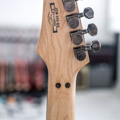 Ibanez Steve Vai Signature JEM 555 BK in Black image 8