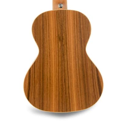 Lanikai SPST-T Solid Spruce Top, Morado Tenor Acoustic Ukulele w/Padded Bag image 3