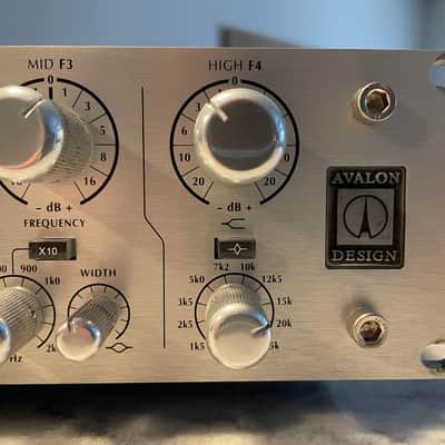 Avalon AD2055 Dual Mono Parametric EQ 2010s - Silver image 5