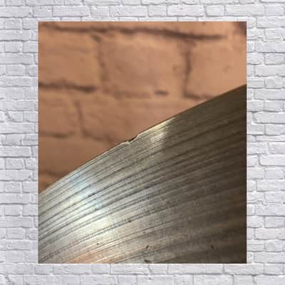 Zildjian 14 Vintage Hi Hat Top Likely 1970s Hi Hats image 8