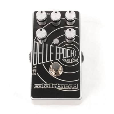 Used Catalinbread Belle Epoch (Black and Silver) Delay Guitar Effects Pedal