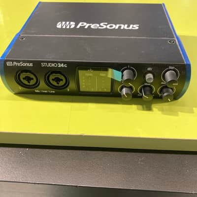 PreSonus Studio 24C 2x2 USB-C Audio / MIDI Interface 2019 - Present - Black image 2