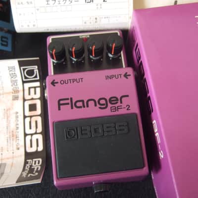 Boss BF-2 Flanger 1984-1990 (Green Label) Made In Japan | Reverb