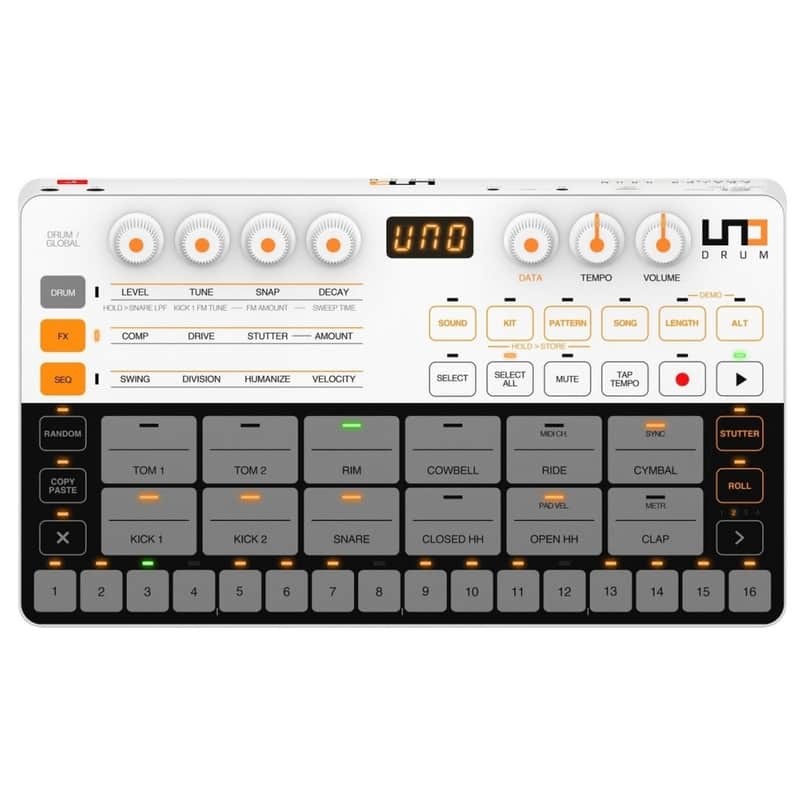 IK Multimedia UNO Drum Analog/PCM Drum Machine | Reverb