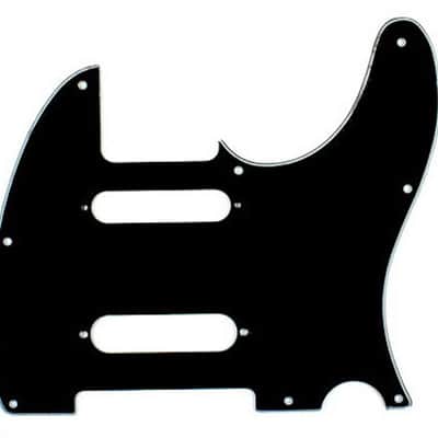Replacement Nashville Tele Style Guitar pickguard ,3ply Black