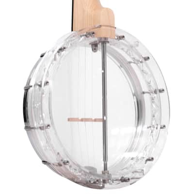 Gold Tone Little Gem (Diamond): See-Through Banjo-Ukulele with Bag image 8