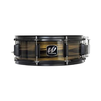 Westbury W465T 400 Series 5-Piece Studio Drum Set, Black Woodgrain, w/Hardware & Throne image 2