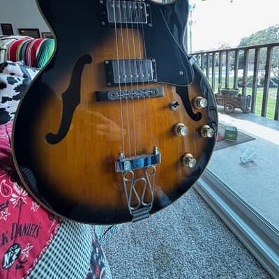 LATE 60'S ES-175D TOBACCO SUNBURST - CUSTOM MADE HOLLOWBODY GUITAR image 13