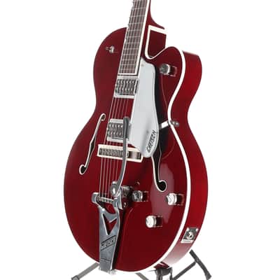 Gretsch Tennessean Hollow Body with String-Thru Bigsby, Deep Cherry, Stage Ready (P12) (24528) image 4