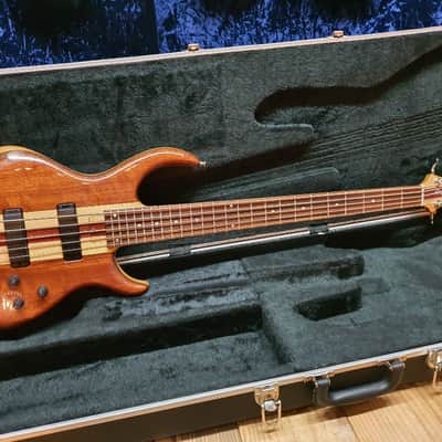 Pre Gibson Tobias Classic 5 String Bass #1782 Unique Rare Bubinga Bartolini image 3
