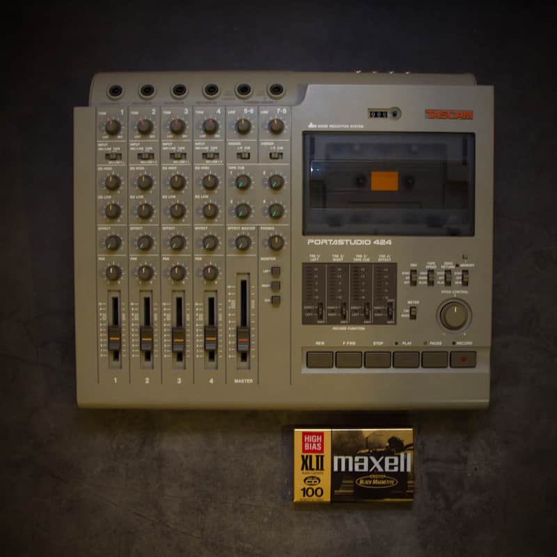 Serviced TASCAM 424 PortaStudio (New Belts) image 1