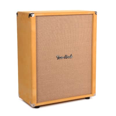 Two Rock 2x12 150w Vertical XL Cabinet SSS Width w/Two-Rock 1265B Speaker Gold Suede w/ Cane Grill Pre-Order image 2